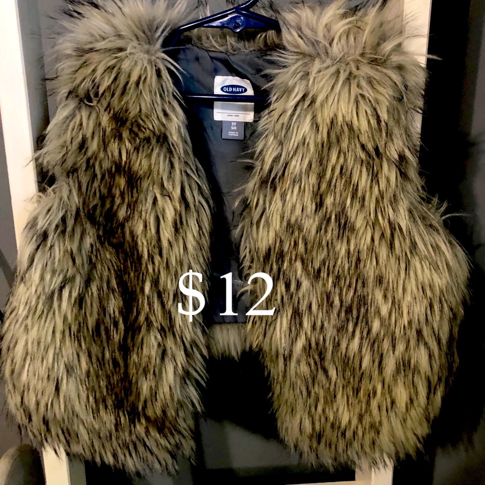 Toddler faux vest